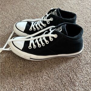 Converse Black and White High-Tops